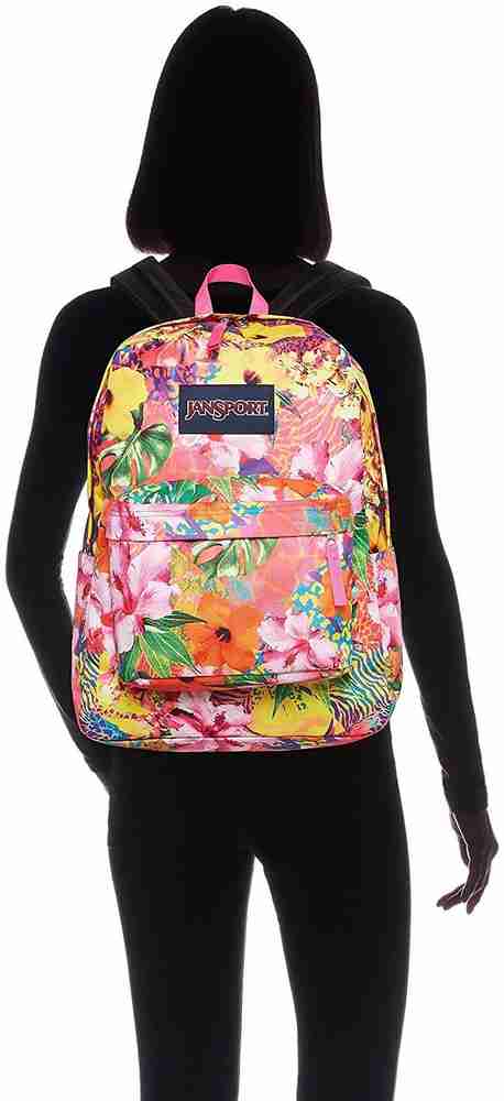 JanSport Superbreak Tropical Mania 25 L Backpack Tropical Mania