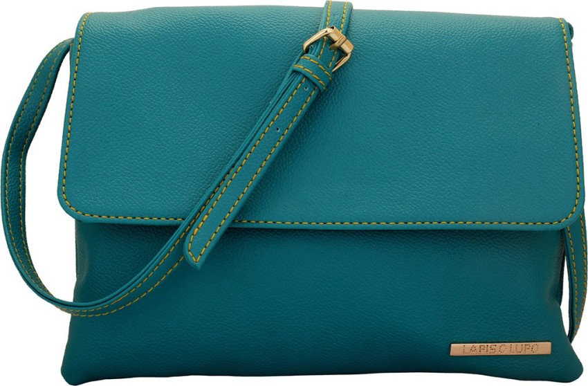 Flipkart LAPIS O LUPO Celeste Women s Sling Bag Tourquise