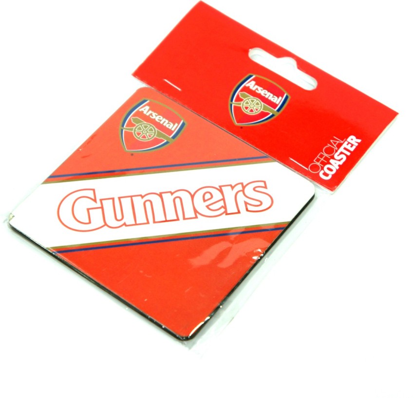 Arsenal FC Square Wood Coaster Buy Arsenal FC Square Wood