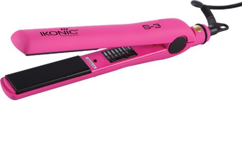 Ikonic s3 hair sale straightener pink review