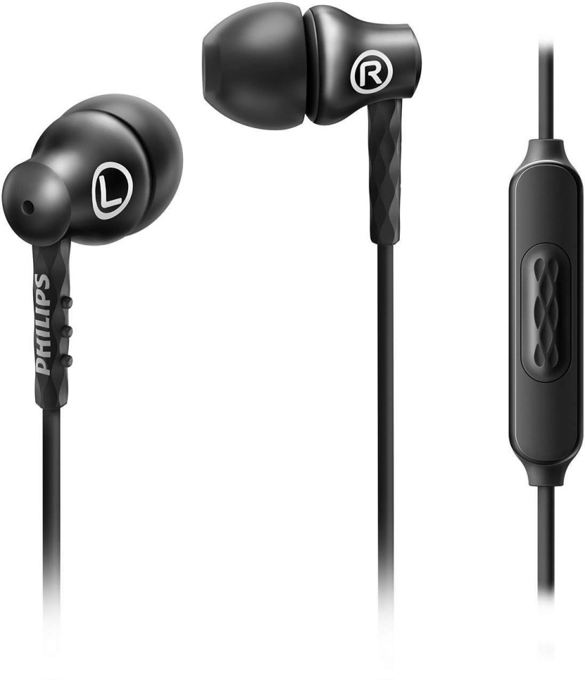 PHILIPS she 8105 8100 Wired without Mic Headset Price in India