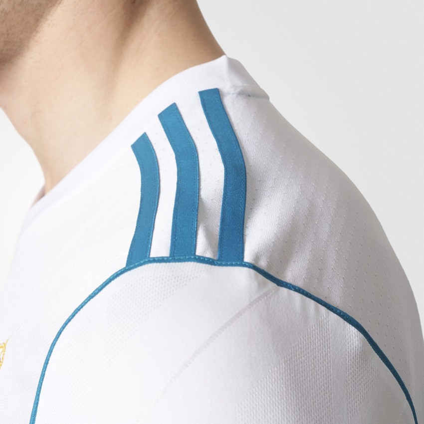 White DRY FIT Navex Real Madrid Fifa Full Sleeve Jersey