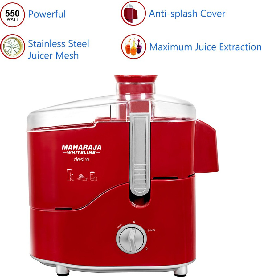 Maharaja whiteline desire 550w hot sale juice extractor