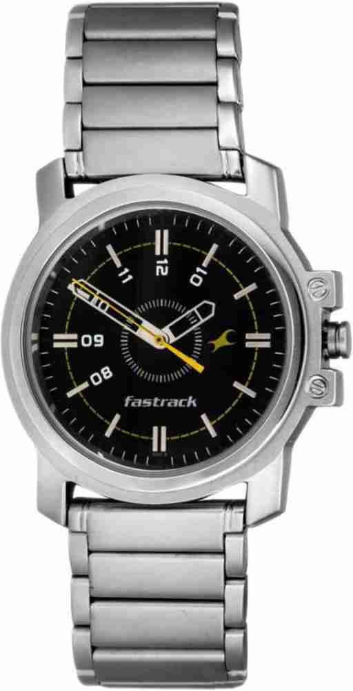 Fastrack watch outlet 3039sfc black