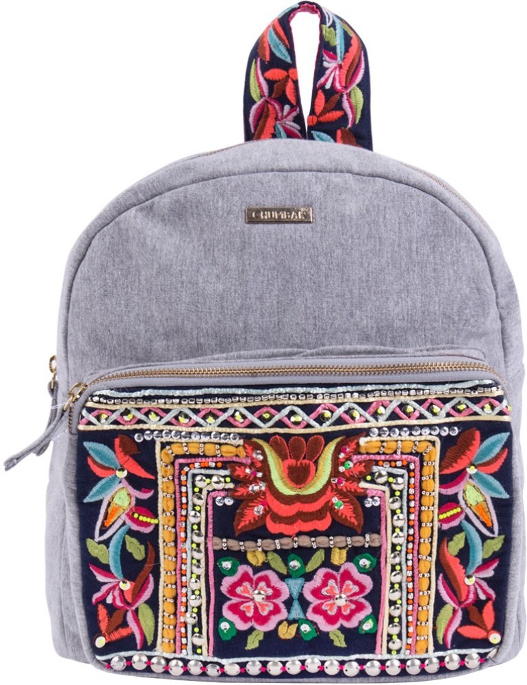 Chumbak Spring In My Step Women's Backpack-Green : : Fashion