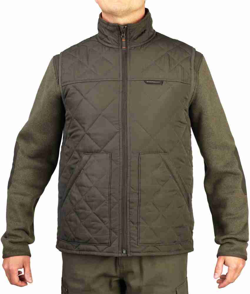 SOLOGNAC by Decathlon Sleeveless Solid Men Jacket Buy SOLOGNAC