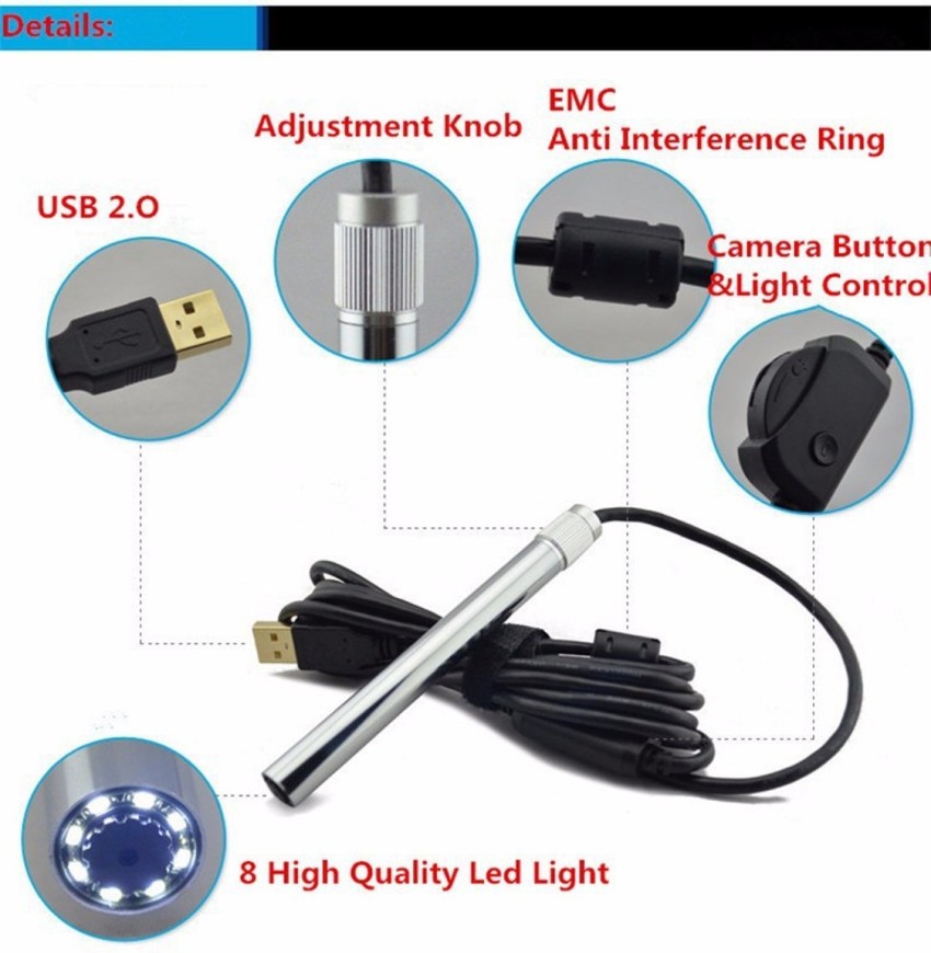 MICROSCOPIO DIGITALE 2 MPX 500X USB