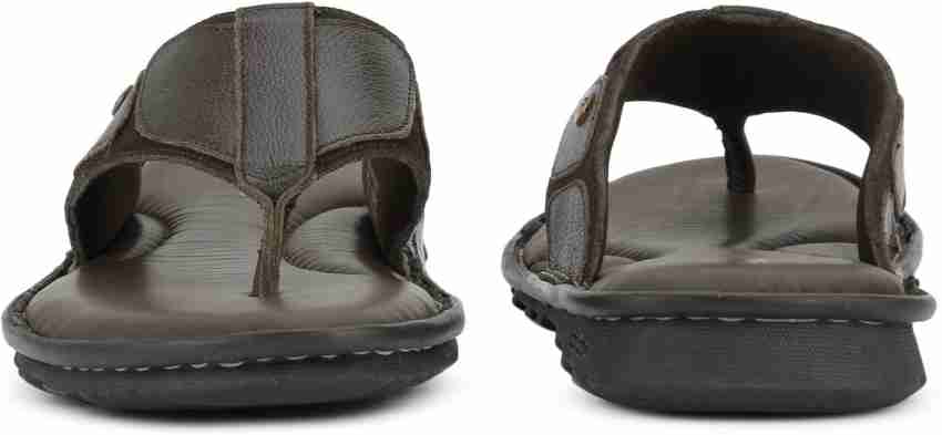 Hush puppies men's rebound cheap leather flip flops thong sandals