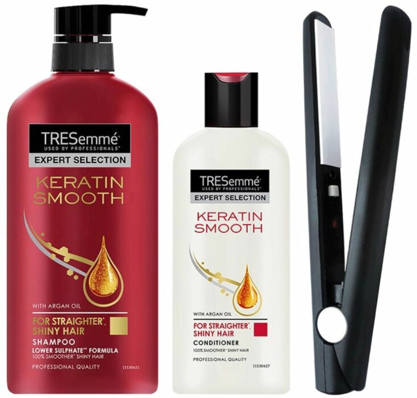 Tresemme shampoo with free hair straightener flipkart sale