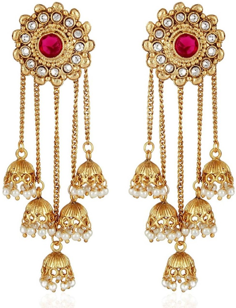 Flipkart jhumka sale pearl