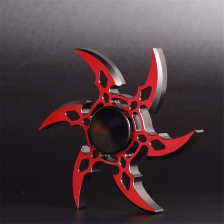 Go Grab It Ninja Shuriken Fidget Spinner – Gold and Silver - Ninja