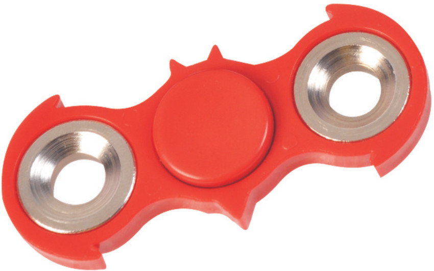 Dual top fidget spinner