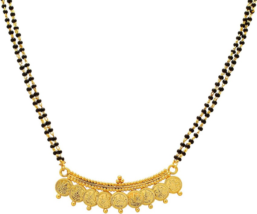 Lakshmi on sale pendant mangalsutra