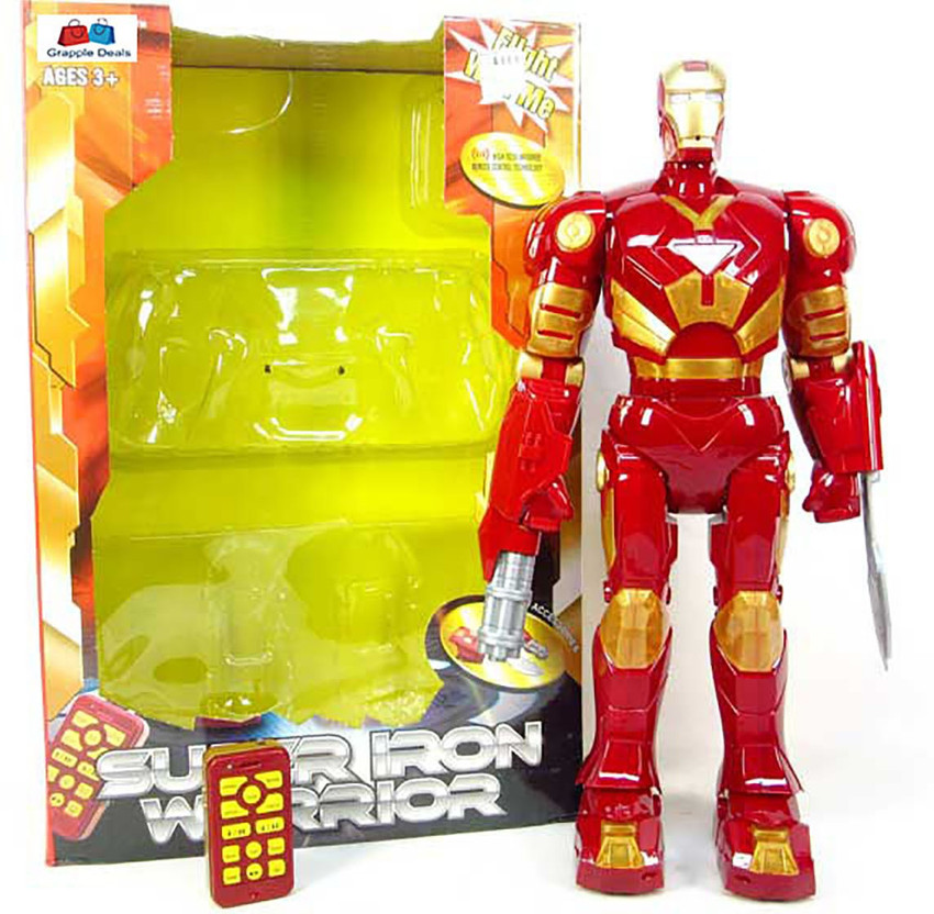 Remote control iron man hot sale robot