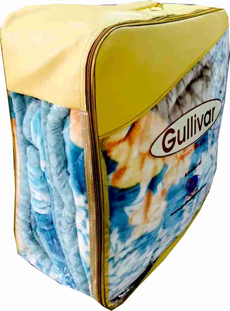 Gullivar Floral Double Blanket for Mild Winter Buy Gullivar
