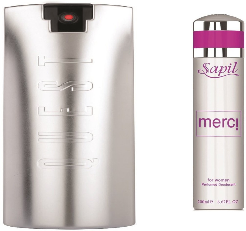 Sapil Quest Men Perfume with Chichi Crazy Girl Perfume Body Spray