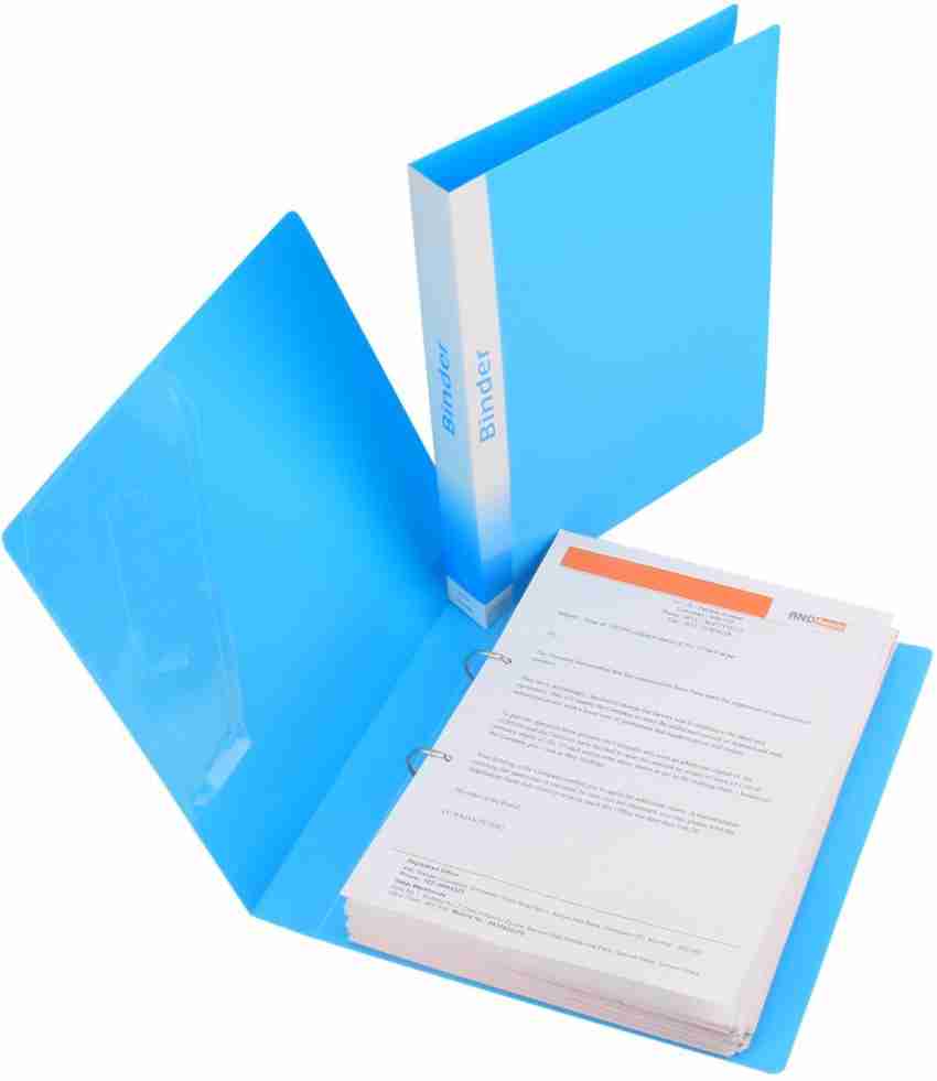 TRANBO Plastic 2D A4 Size Ring Binder Box File. - 2D A4 Size  Ring Binder Box File.