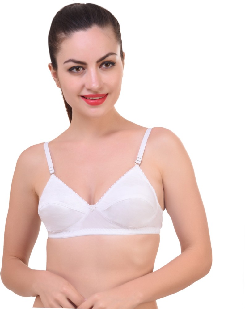 Buy Ultrafit Ultima White Non Wired Non Padded Everyday Bra for