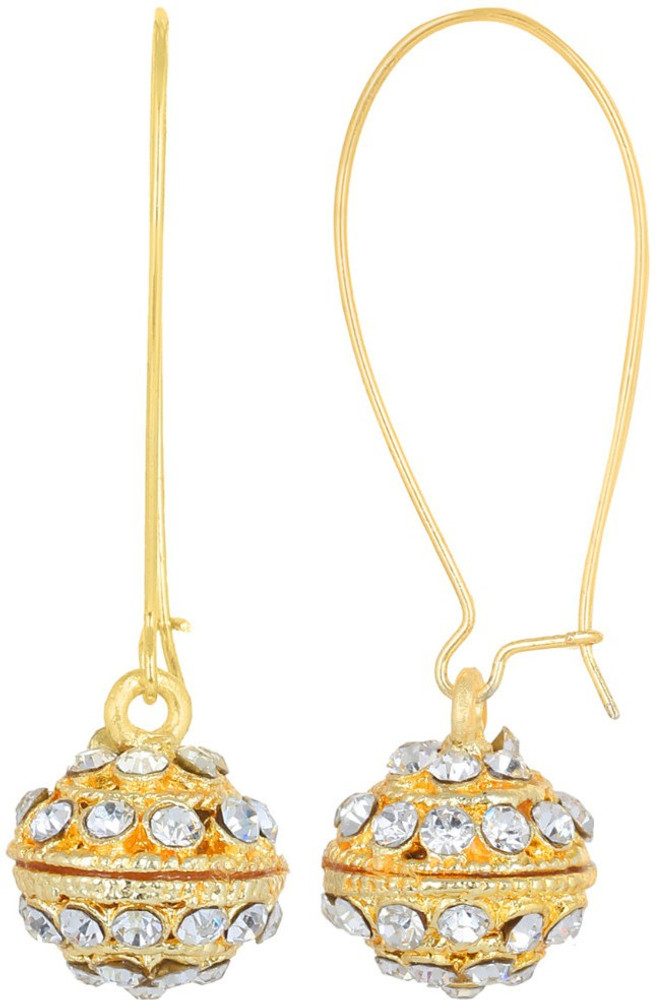 Aggregate more than 67 crystal ball hoop earrings best esthdonghoadian