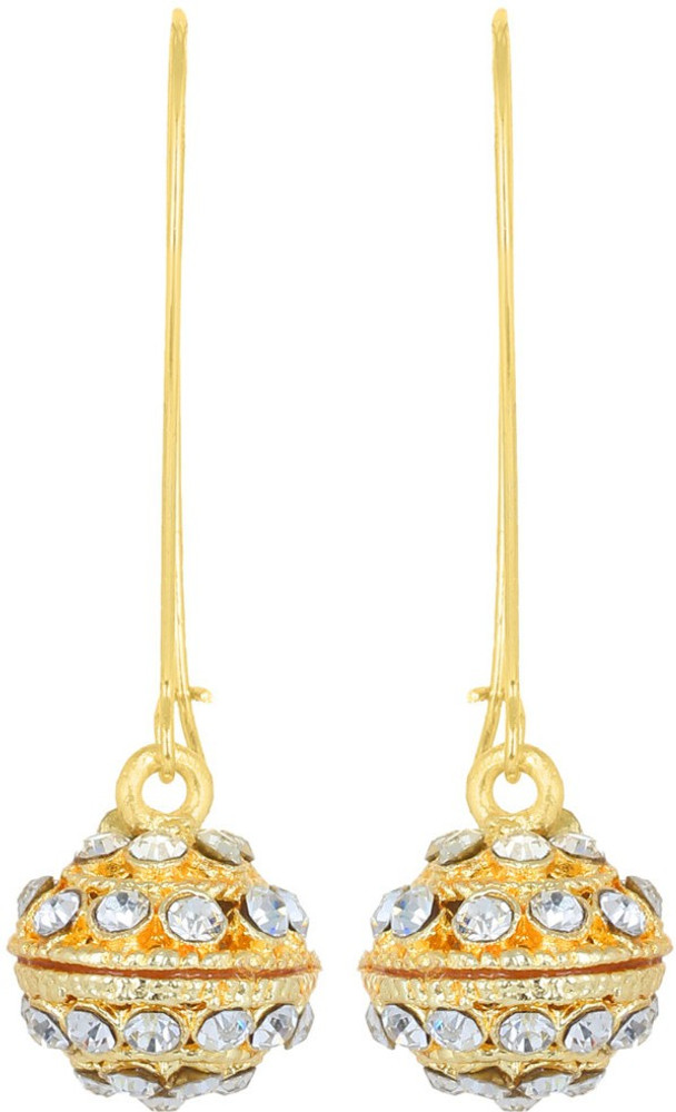 Aggregate more than 67 crystal ball hoop earrings best esthdonghoadian