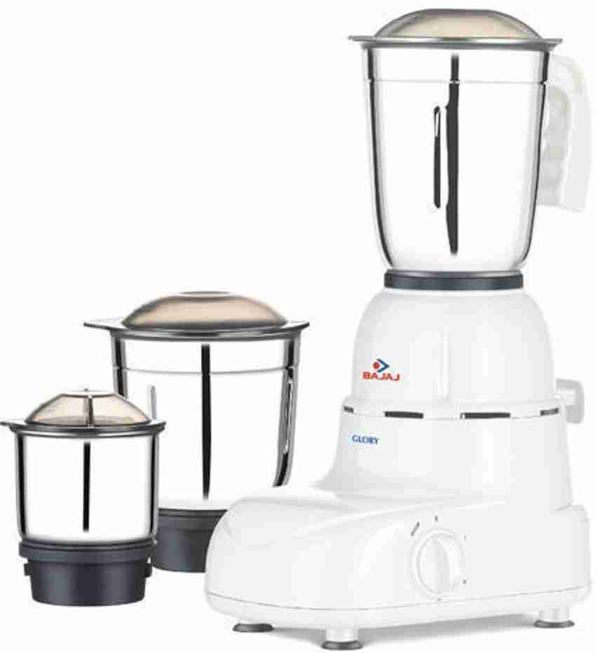 BAJAJ GLORY 500 W 500 W Mixer Grinder Price in India Buy BAJAJ GLORY 500 W 500 W Mixer Grinder Online at Flipkart