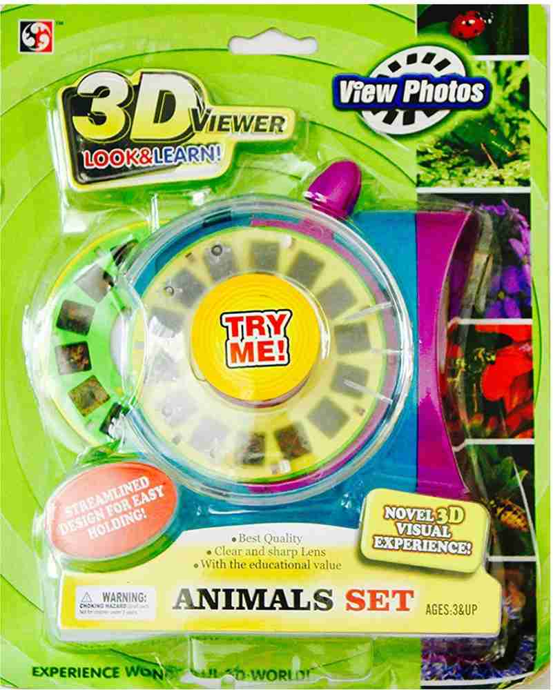 Toys Factory Kids 3D Viewer Look&Learn Price in India - Buy Toys