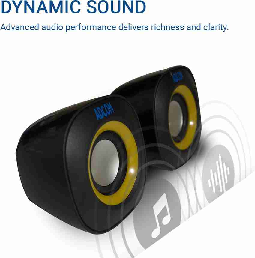 2.0 multimedia speaker top