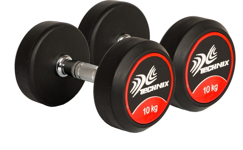 Pro fitness best sale 10kg dumbbells