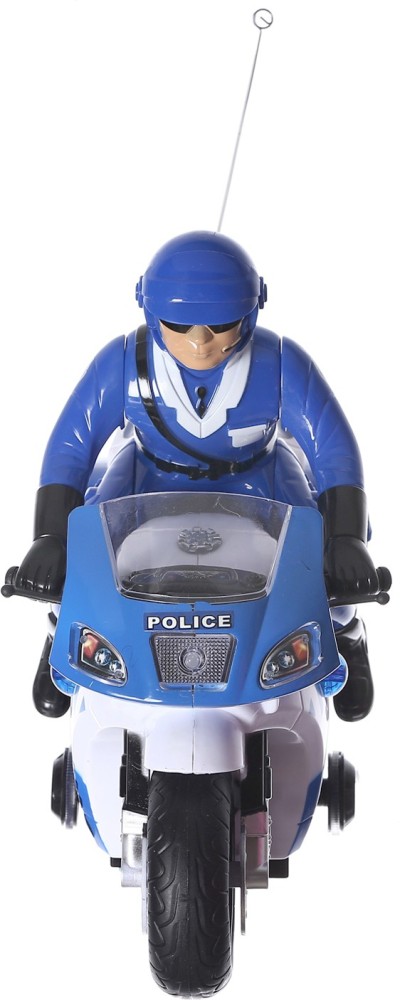 NHR RC Bike, Rechargeable Remote controlled toy police motorcycle - RC Bike,  Rechargeable Remote controlled toy police motorcycle . shop for NHR  products in India.