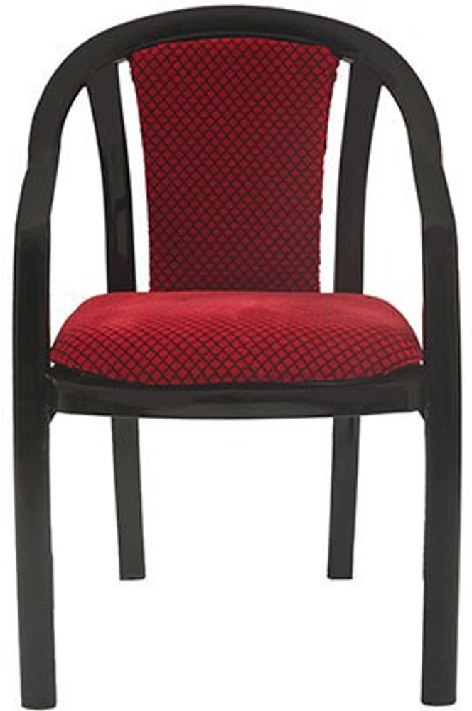 Supreme plastic sales chair with cushion