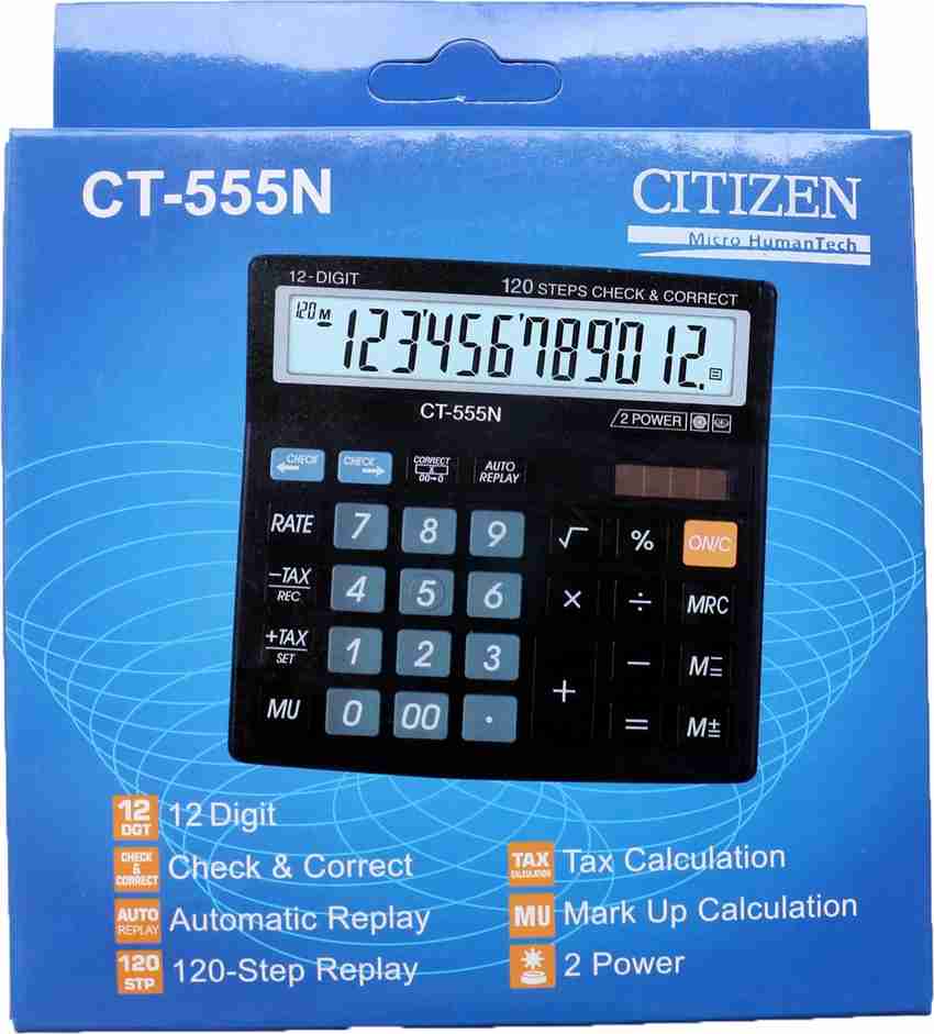Flipkart CITIZEN Basic Calculator CT 555N Basic Calculator Basic