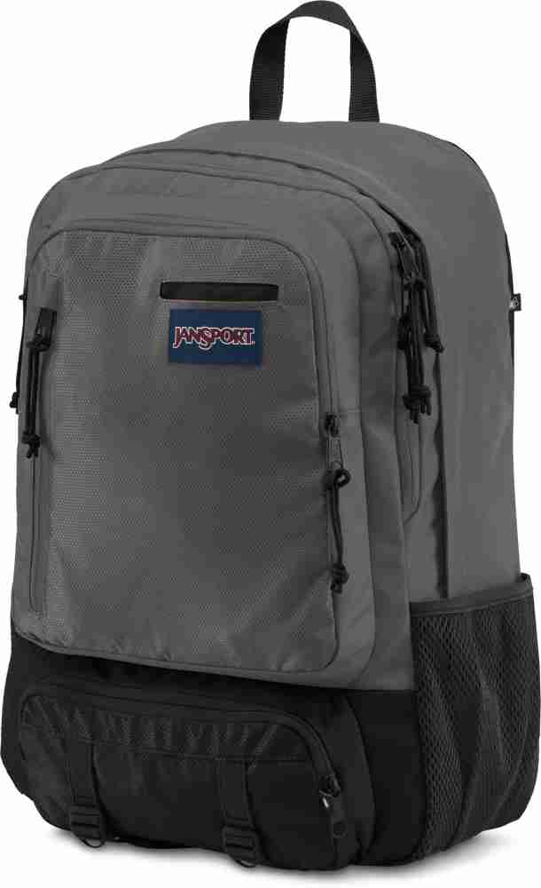 JanSport Envoy 32.7 L Laptop Backpack Forge Grey Triangle