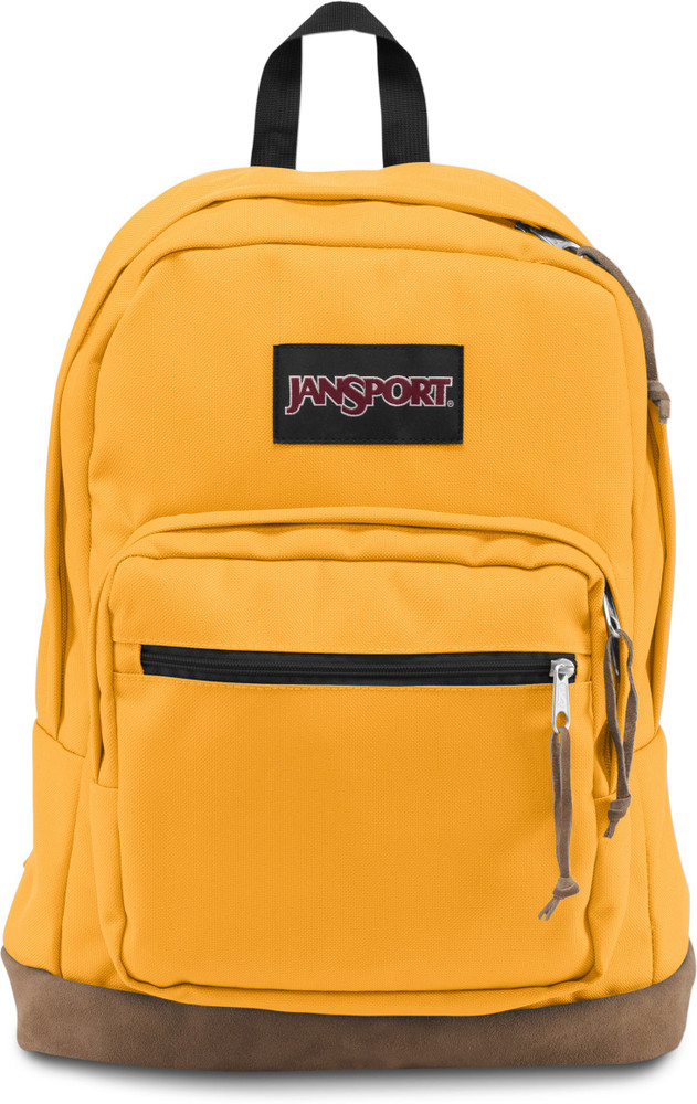 Yellow jansport big student backpack hotsell