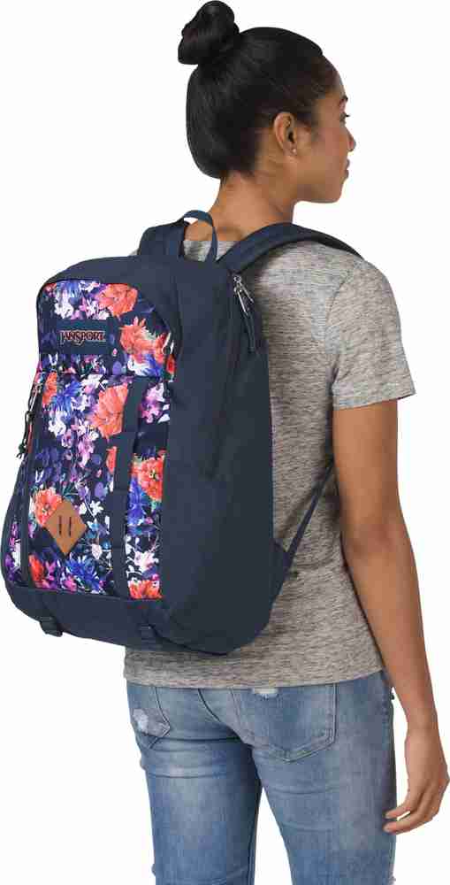 JanSport Foxhole 28 L Laptop Backpack Morning Bloom Price in India Flipkart