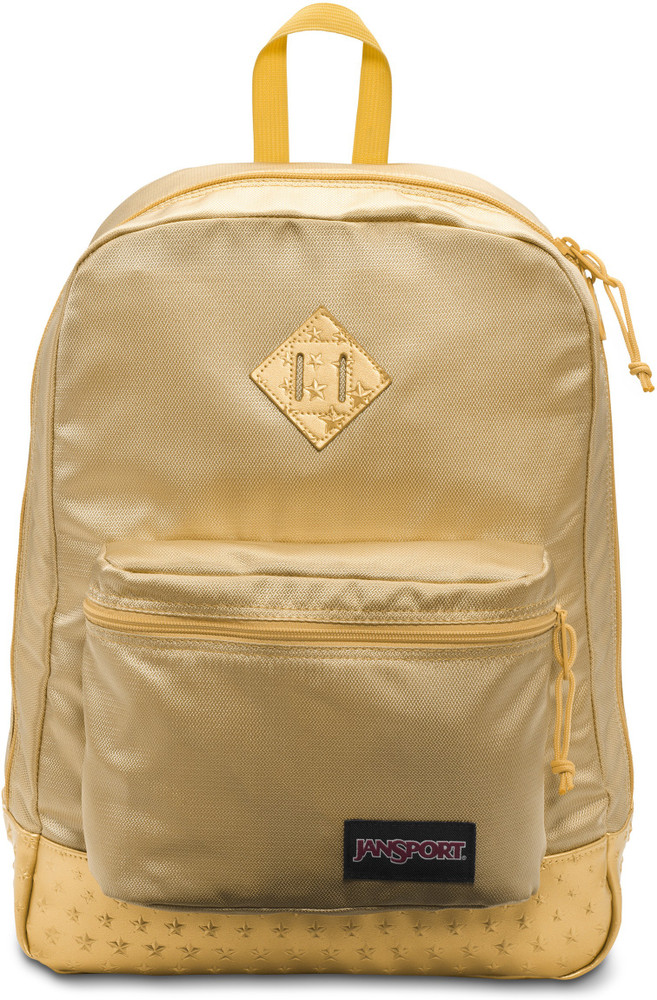 Jansport cheap gold backpack