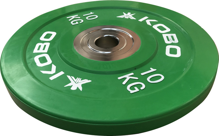 KOBO Bumper Plates Competition Level Olympic Barbell Bar Plate