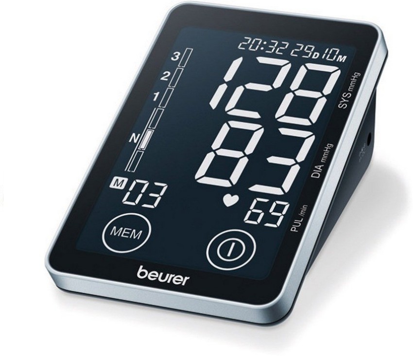 Beurer BM 57 Upper Arm Blood Pressure Monitor Bluetooth Smart LCD Genuine  New