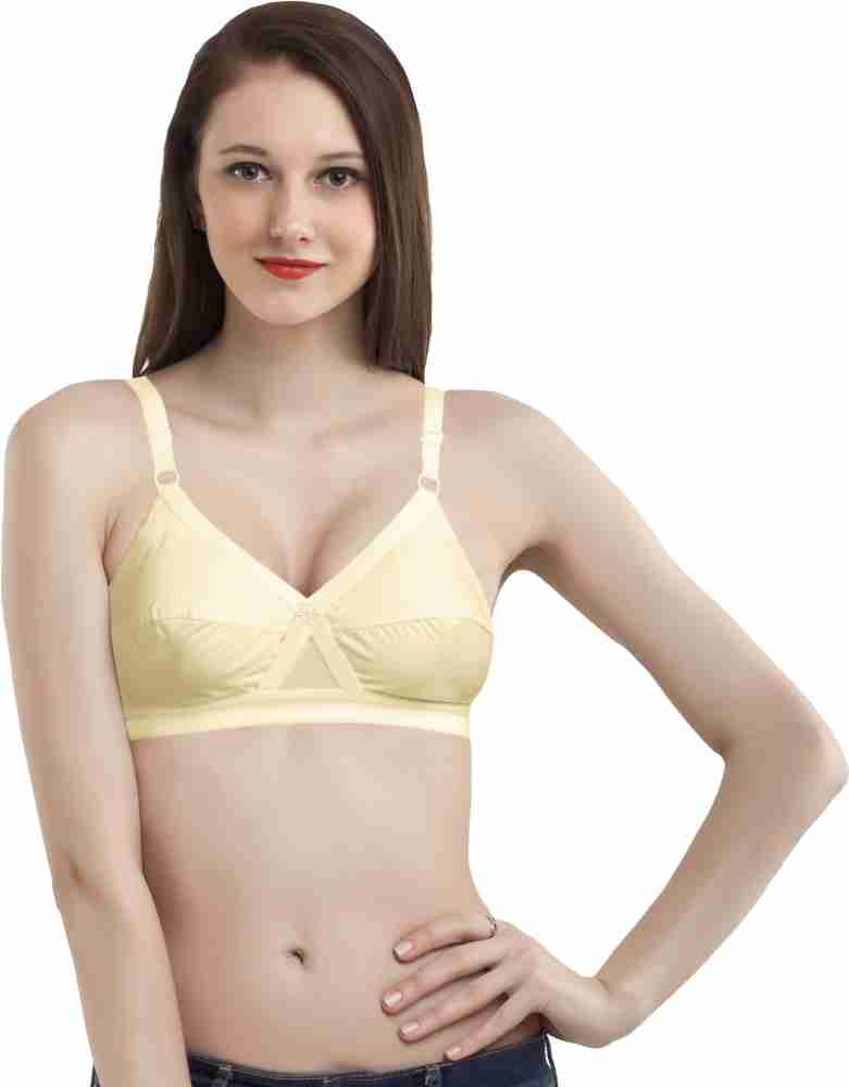 Thakur''s Women's Cotton Non Padded Full Coverage Seamed Cup Stylish Bra  For Ladies Everyday, Daily Use, Daily Wear