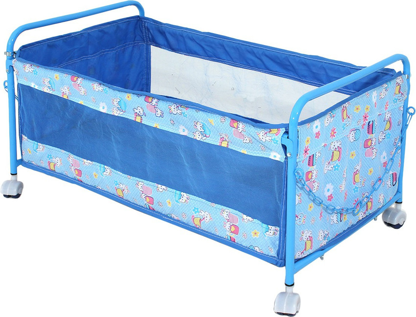 Furncoms 1019 Lx Hanging Baby Cradle Bed with Mosquito Net Jhula