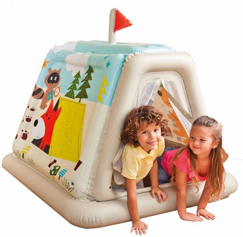 INTEX Original Inflatable Animal Trails Indoor Play Tent Inflatable Play Gym Price in India Buy INTEX Original Inflatable Animal Trails Indoor Play Tent Inflatable Play Gym online at Flipkart