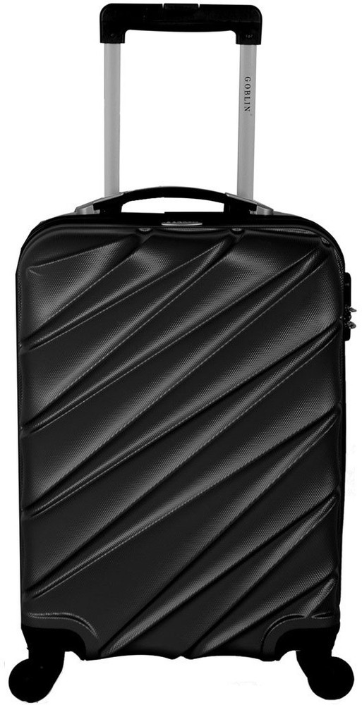 GOBLIN Yorker Plus Cabin Suitcase 4 Wheels 20 inch Black Price in India Flipkart