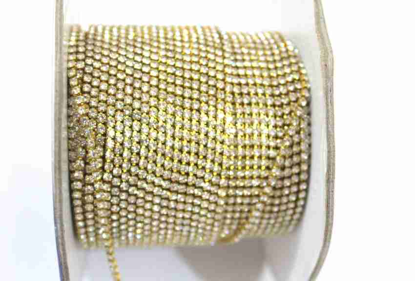 Beadsncraft Jewellery Making Chain 5 Meter Golden Color - Jewellery Making  Chain 5 Meter Golden Color . shop for Beadsncraft products in India.