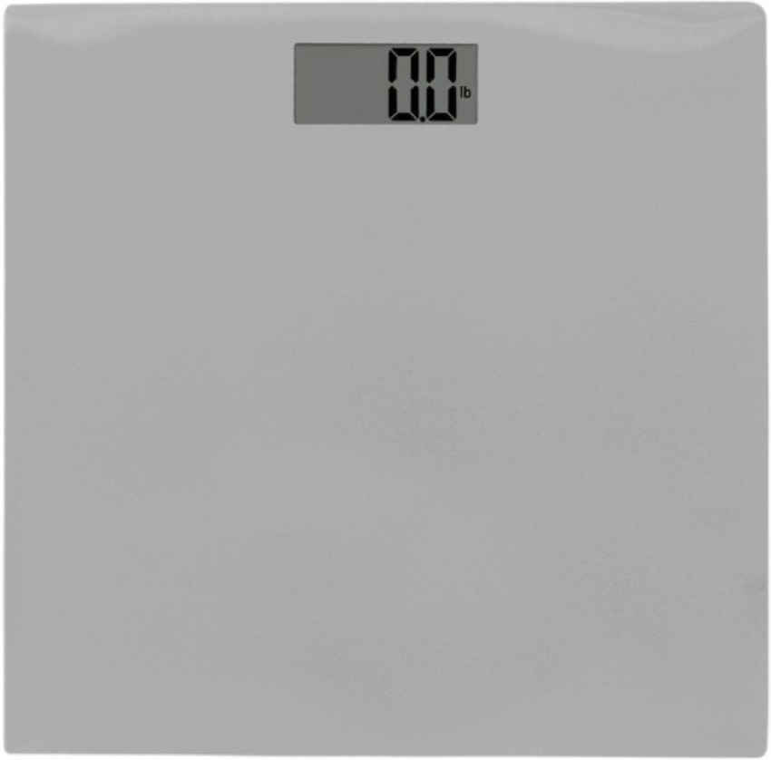 Stainless Steel Digital Body Weight Bathroom Scale, Step-On