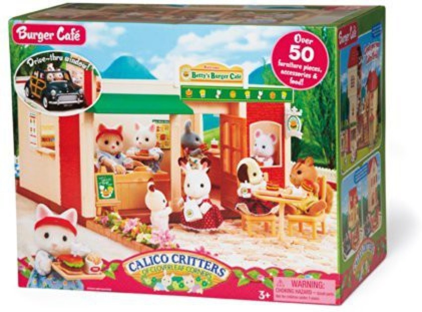 Calico critters hot sale burger shop