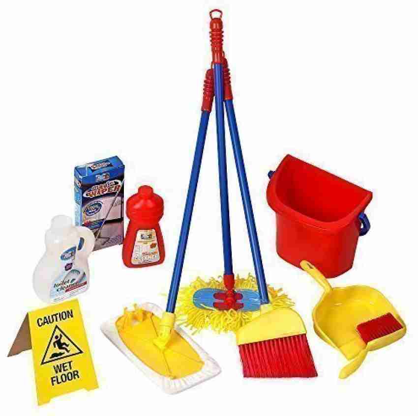 Click N' Play Pretend Play Kids Broom, Dustpan, and Brush