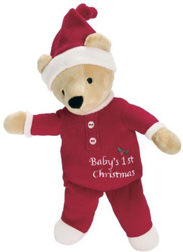 North American Bear Company Baby s First Christmas Bear 10 inch