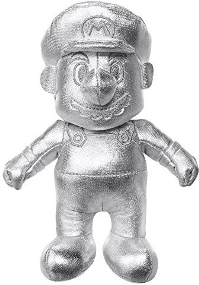 Silver mario plush best sale