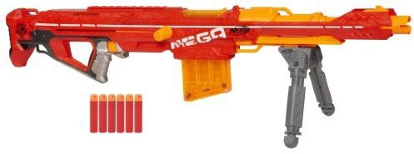 Nerf Mega Sniper Scope, Foam Rifle Darts Bullets
