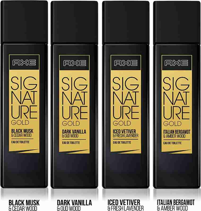 AXE Signature Gold Italian Bergamot Amber Wood Perfume Body