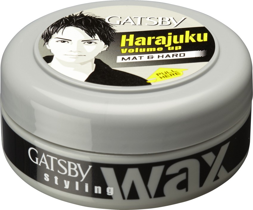 Gatsby Hair Styling Wax - Mat & Hard 75gm Mat Finish Hair Wax for Men